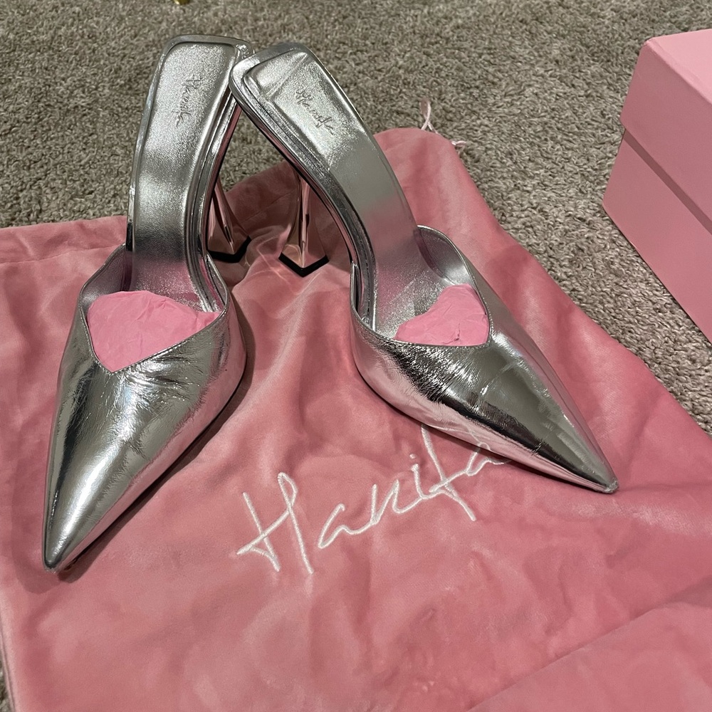 Hanifa Chrome Nuri Pump/Mule